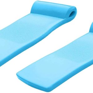 Adult Outdoor Swimming Pool Lounger Raft (2 Pack)