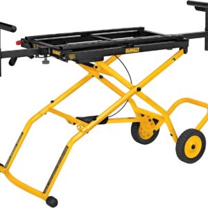 DEWALT Miter Saw Stand With Wheels (DWX726), Yellow